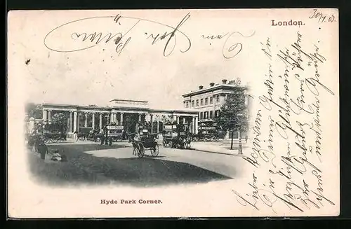 AK London, Hyde Park Corner