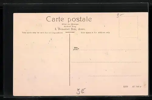 AK Aden, View of Camel Market Town