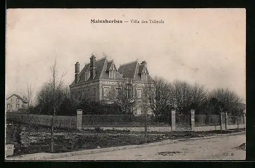 AK Malesherbes, Villa des Tilleuls