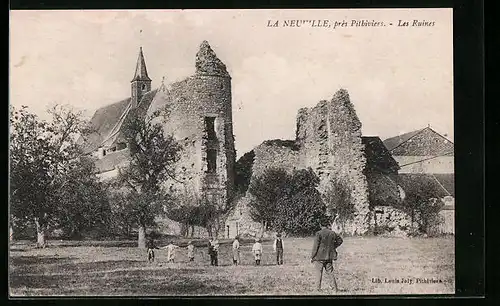 AK La Neuville, Les Ruines
