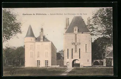 AK Saint-Michel, Le Chateau vu de face
