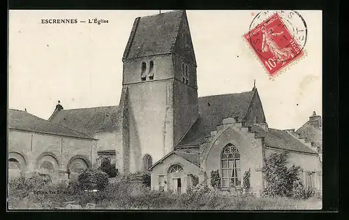 AK Escrennes, Avant l`Eglise