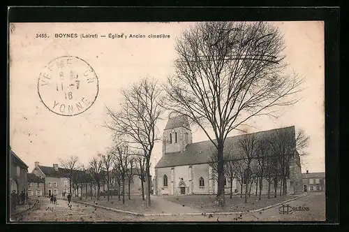 AK Boynes, Eglise, Ancien cimetiere