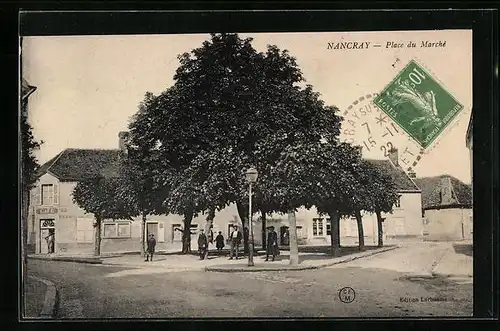 AK Nancray, Place du Marche