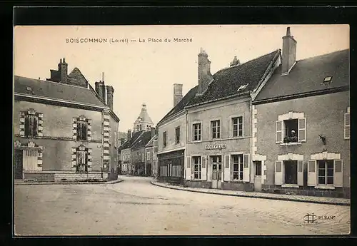 AK Boiscommun, La Place du Marche, Coiffeur