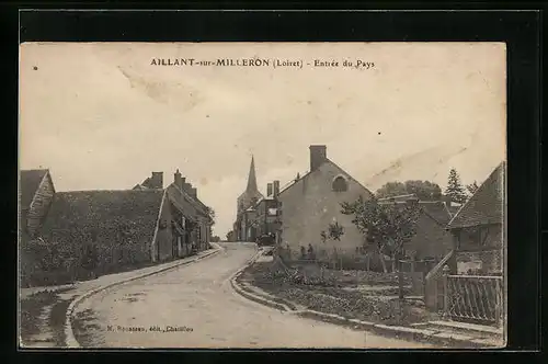 AK Aillant-sur-Milleron, Entree du Pays