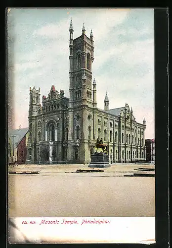 AK Philadelphia, PA, Masonic Temple