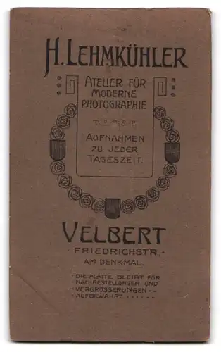 Fotografie Atelier Lehmkühler, Alsdorf, Broicherstrasse 96b, Bürgerlicher mit breitem Schnurrbart