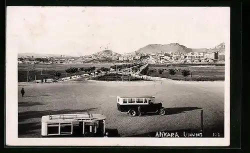 AK Ankara, Fernblick zur Stadt