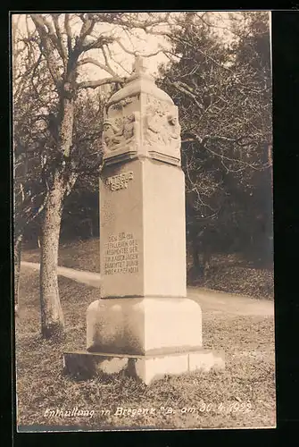 AK Bregenz, Kaiserjägerdenkmal