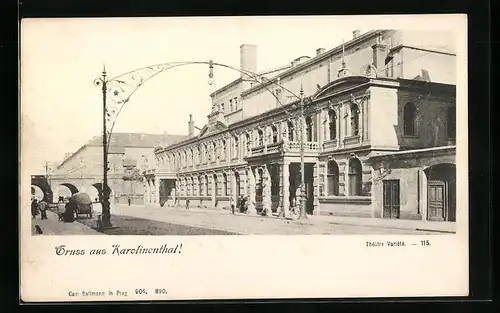AK Prag-Karolinenthal, Théâtre Variété