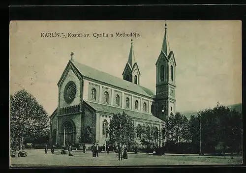 AK Praha-Karlin, Kostel sv. Cyrilla a Methodeje