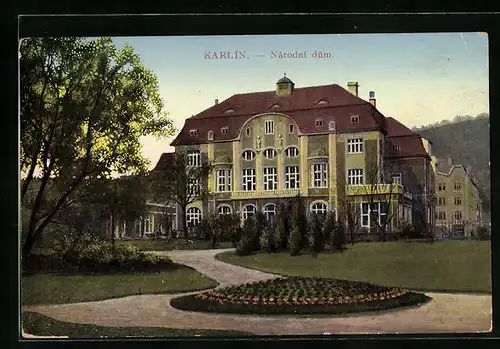 AK Prag / Praha-Karlin, Narodni dum