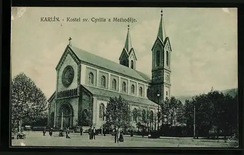 AK Praha-Karlin, Kostel sv. Cyrilla a Methodeje