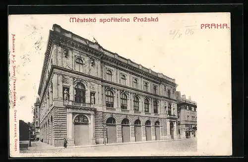 AK Prag / Praha, Mestska Sporitelna Prazska
