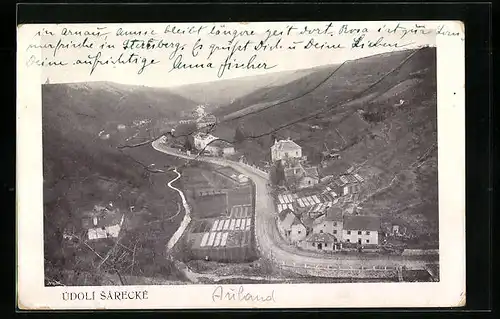 AK Prag / Praha, Údoli Sarecke