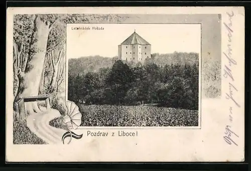 AK Prag / Praha-Liboce, Letohradek Hvezda