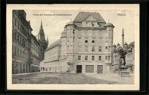 AK Prag / Praha, Palais des Vereines der Zuckerindustrie