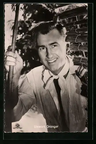 AK Schauspieler Stewart Granger