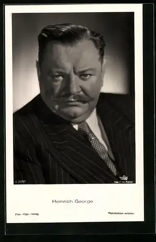 AK Schauspieler Heinrich George