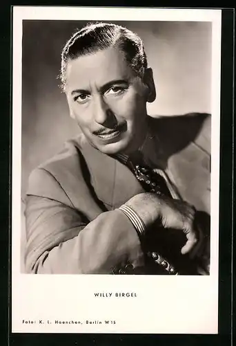 AK Schauspieler Willy Birgel
