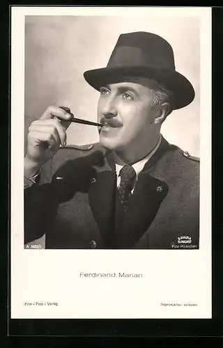 AK Schauspieler Ferdinand Marian