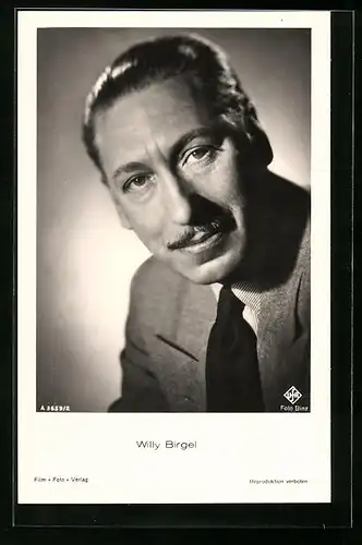 AK Schauspieler Willy Birgel
