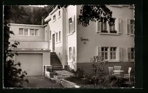 AK Badenweiler, Haus Gabriele, Wilhelmstrasse 34