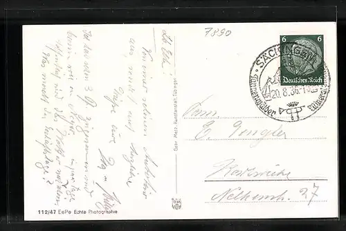 AK Säckingen am Rhein, Rheinbrücke mit Kirche