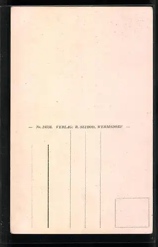 AK Hubertusburg, Inneres der Katholischen Kirche