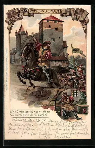 Lithographie Nürnberg, Eppeleins Sprung