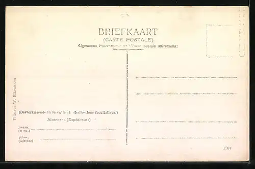 AK Purmerend, Hoogstraat, De Gauw, Peperstraat, Weerwal