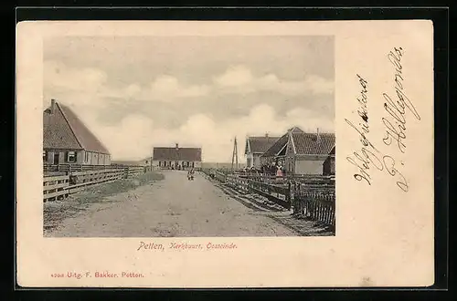 AK Petten, Kerkbuurt, Oosteinde