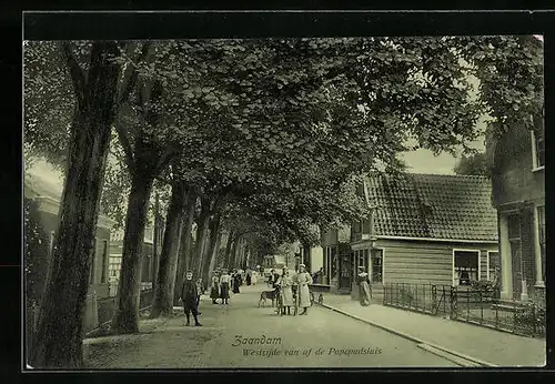 AK Zaandam, Westsijde van af de Papepadsluis