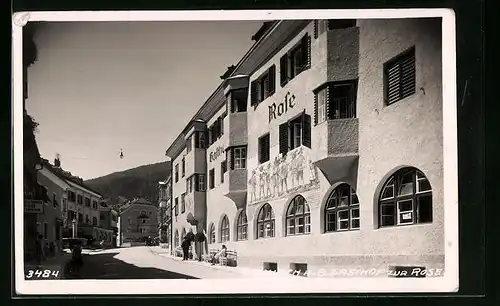 AK Steinach /Brenner, Gasthaus zur Rose in der Hauptstrasse