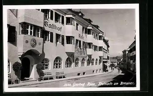 AK Steinach /Brenner, Gasthof zur Rose in der Hauptstrasse