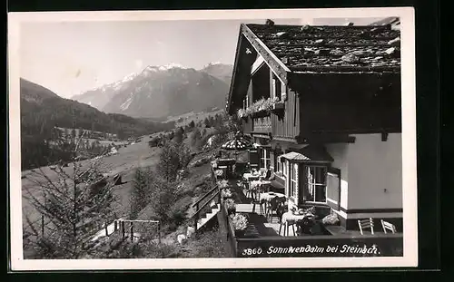 AK Steinach /Brenner, Gasthaus Sonnwendalm