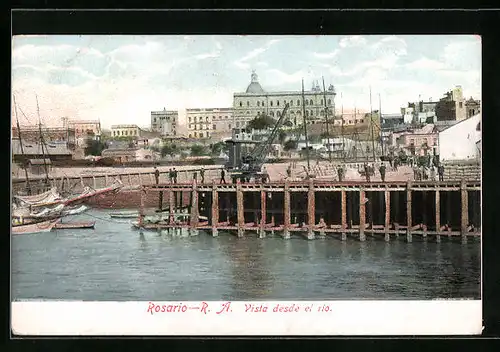 AK Rosario, Vista desde el rio
