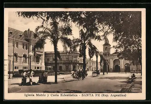 AK Santa Fe, Iglesia Matriz y Curia Eclesiastica