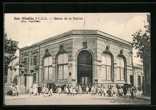 AK San Nicolas, Banco de la Nacion