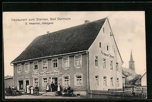 AK Bad Dürrheim, Restaurant zum Sternen von S. Messmer