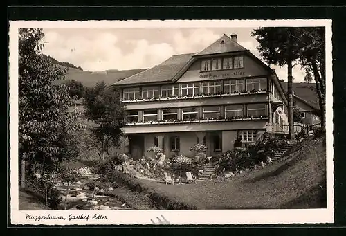 AK Muggenbrunn, Gasthof Adler