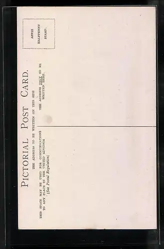 Künstler-AK Nelson at twelve years of age waiting to embark on board the Raisonnable of sixty-four guns