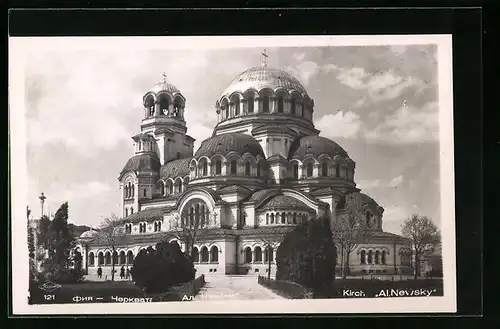 AK Sofia, Kirche Al. Nevsky