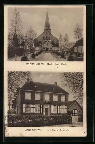 AK Voorthuizen, Ned. Herv. Pastorie, Ned. Herv. Kerk