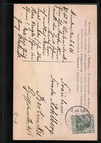 AK Schauspielerin Violet Wegner lächelt