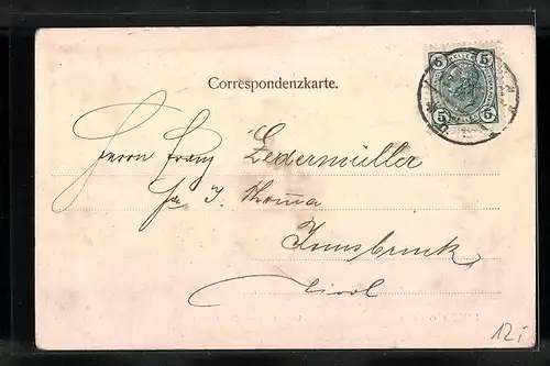 AK Linz a. d. Donau, Landstrasse mit Cafe Central, Strassenbahn