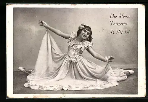 AK Die kleine Tänzerin Sonja