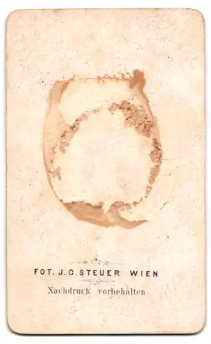 Fotografie J. C. Steuer, Wien, Portrait schottischer Erfinder James Watt