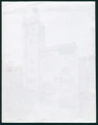 Fotografie A. Noack, Genova, Ansicht Genua - Genova, Chiesa S. Lorenzo, Grossformat 21 x 27cm